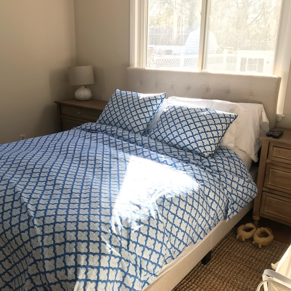 Roller Rabbit Jemina Duvet QUEEN